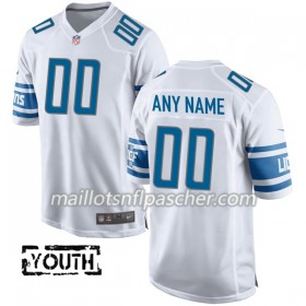 Maillot Detroit Lions Custom Nike Blanc - Enfant